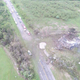 Drone photo of the explosion via Christopher Hiller.
